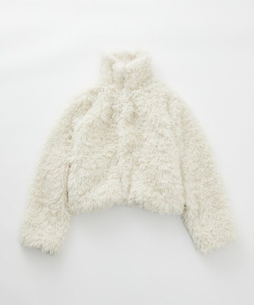 【ほぼ未使用】mline プードルコート M-LINE コート アウター 「mline」プードルコート レディース