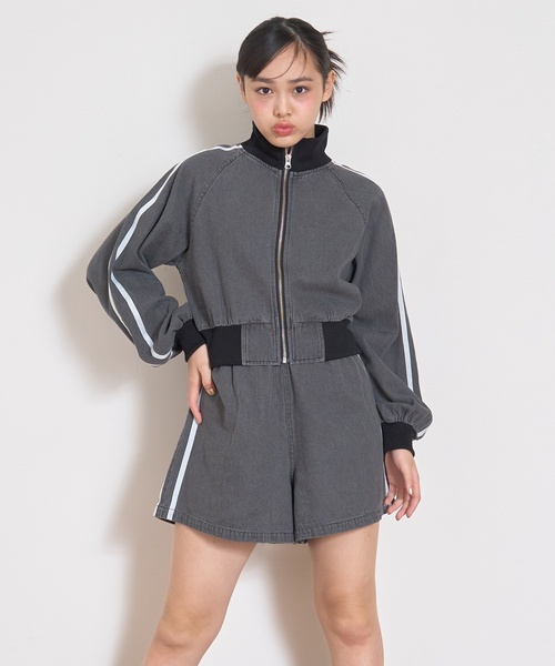 LOVETOXIC セットアップ デニムZIP SETUP キッズ 子供服 女の子
