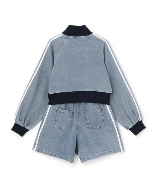 LOVETOXIC セットアップ デニムZIP SETUP キッズ 子供服 女の子