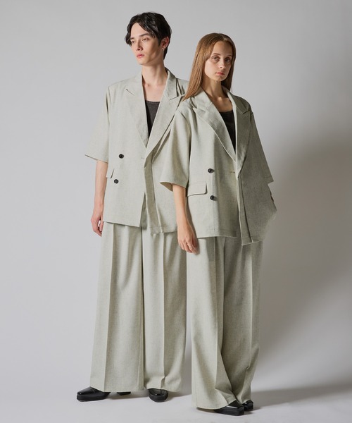 CLEL 「CLEL」 テーラードジャケット X-SMALL ブラック メンズ