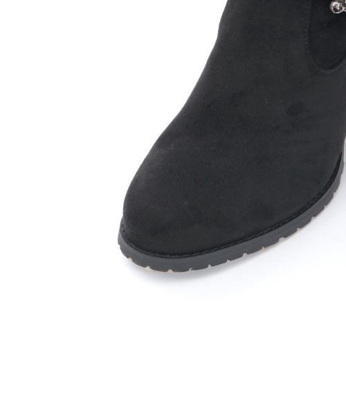 axes femme（アクシーズ ファム） ブーツ ファー付スエードロング