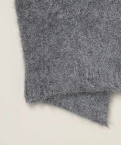 three dots（スリー ドッツ） ベスト ジレ ファーカシミヤ ベスト