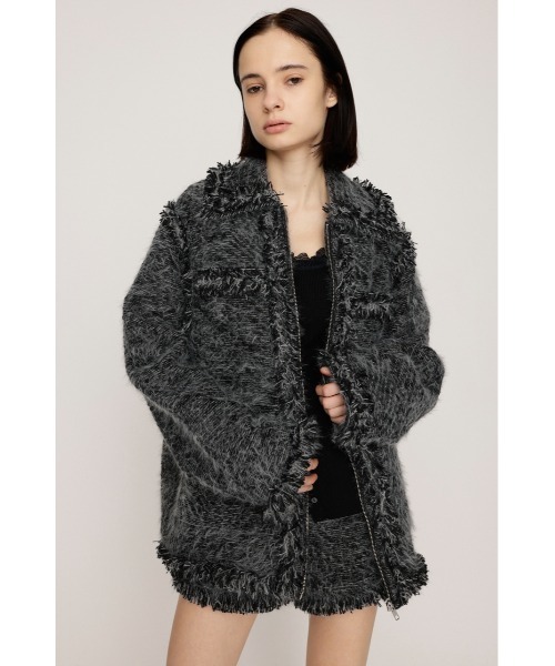SLY（スライ） ジャケット テーラードジャケット FLUFFY TWEED JK