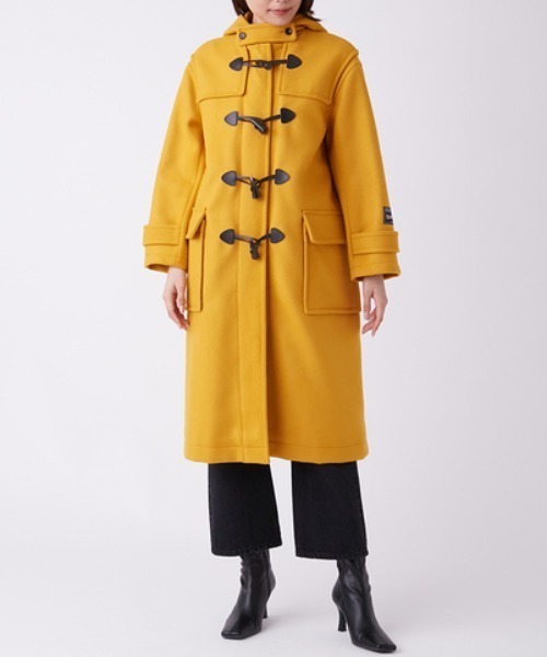Mila Owen（ミラオーウェン） ダッフルコート 1 イエロー レディース
