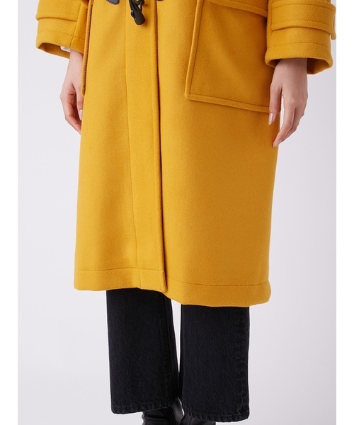 Mila Owen（ミラオーウェン） ダッフルコート 1 イエロー レディース