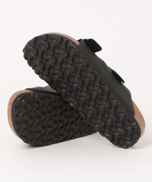 「BIRKENSTOCK」 フラットサンダル 38 ブラック レディース_画像3