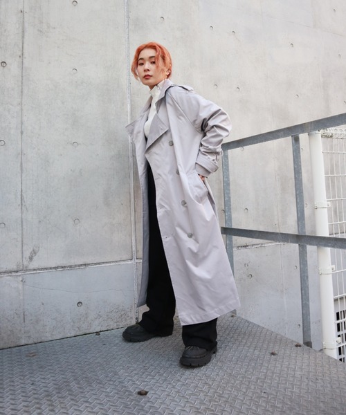 「FIG&VIPER」 トレンチコート FREE ベージュ レディース_画像5