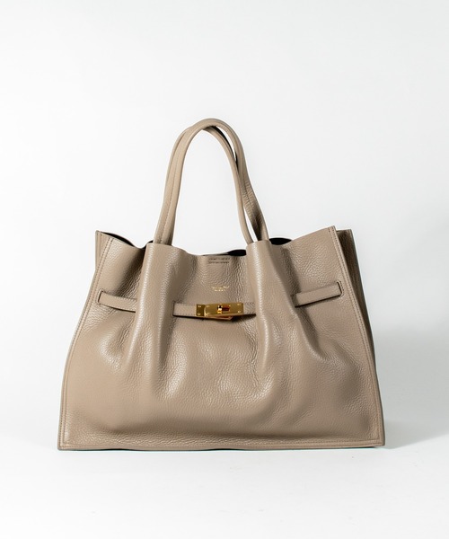 VIOLAd'ORO ハンドバッグ レザー ベージュ VIOLAd'ORO（ヴィオラドーロ） トートバッグ 卒業式 卒園式 「VIOLAd