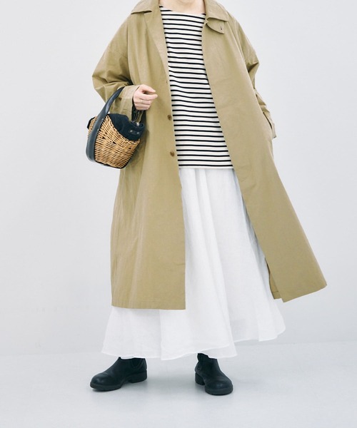 かぐれ ステンカラーコート FREE ブラック レディース : ZOZOTOWN