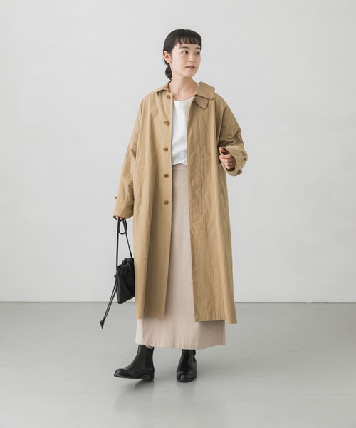 かぐれ ステンカラーコート FREE ブラック レディース : ZOZOTOWN