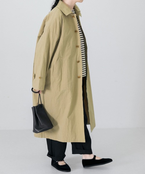 かぐれ ステンカラーコート FREE ブラック レディース : ZOZOTOWN