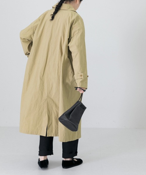 かぐれ ステンカラーコート FREE ブラック レディース : ZOZOTOWN