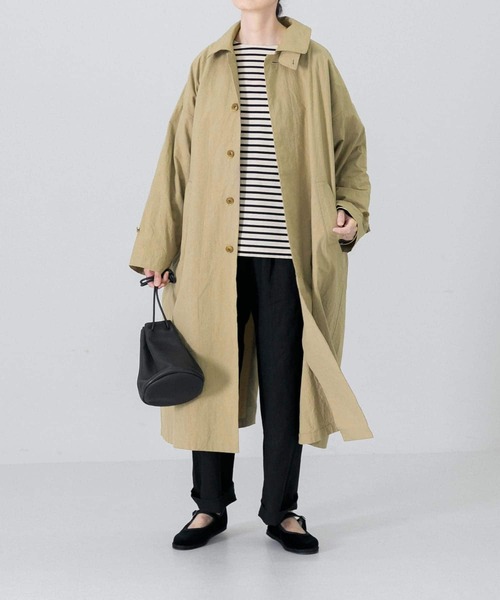 かぐれ ステンカラーコート FREE ブラック レディース : ZOZOTOWN