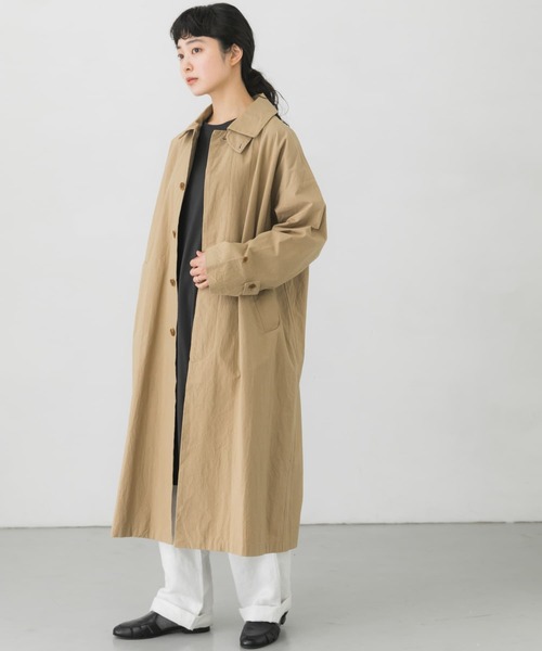 かぐれ ステンカラーコート FREE ブラック レディース : ZOZOTOWN