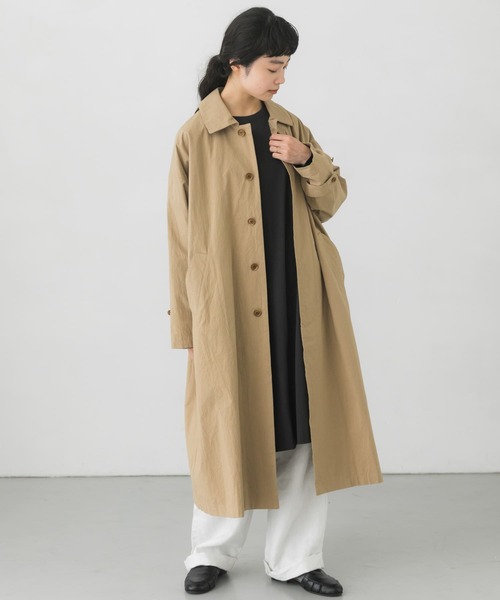 かぐれ ステンカラーコート FREE ブラック レディース : ZOZOTOWN