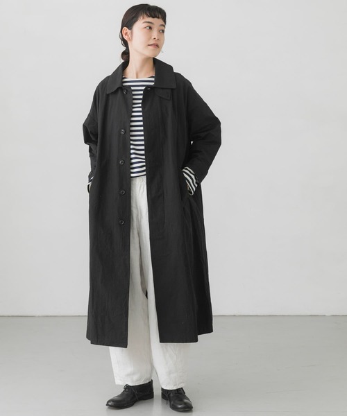 かぐれ ステンカラーコート FREE ブラック レディース : ZOZOTOWN
