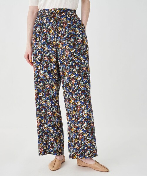 「SOULEIADO」 イージーパンツ 34 ブラック系その他 レディース