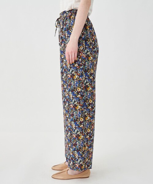 「SOULEIADO」 イージーパンツ 34 ブラック系その他 レディース