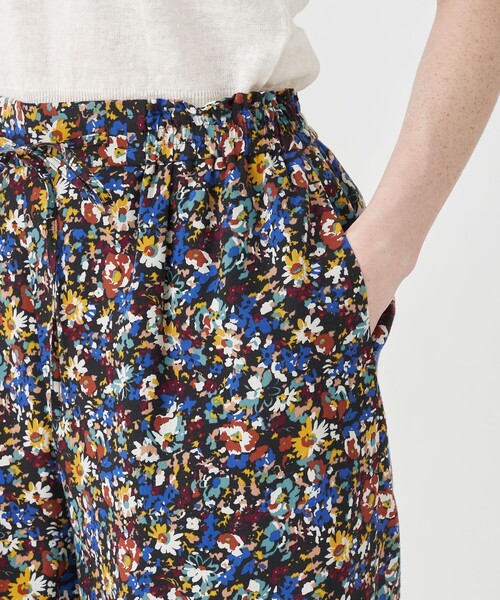 「SOULEIADO」 イージーパンツ 34 ブラック系その他 レディース