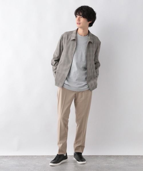 「GLOBAL WORK」 ブルゾン SMALL チャコールグレー メンズ_画像4