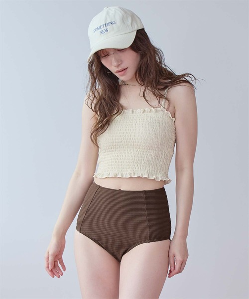 SEA DRESS（シードレス） 水着 4点セット/長袖トップス付シャーリング