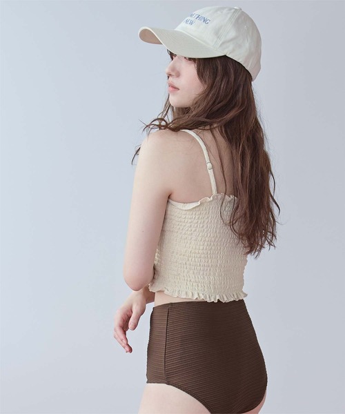 SEA DRESS（シードレス） 水着 4点セット/長袖トップス付シャーリング