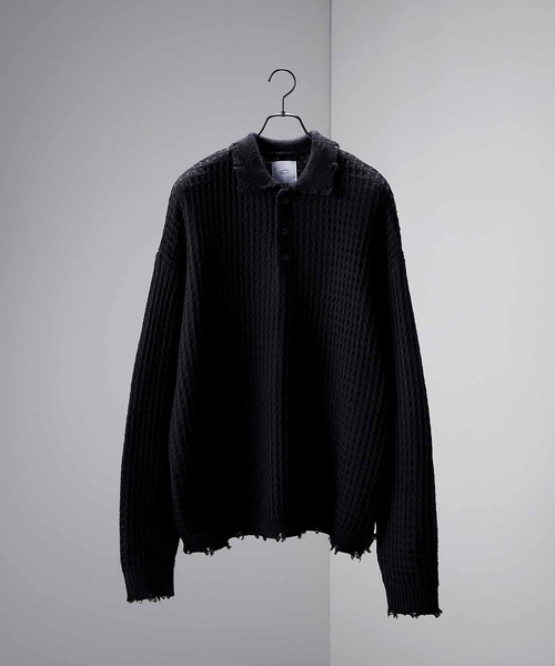 「ENDER PRODUCTS」 長袖ニット M ブルー メンズ_画像2