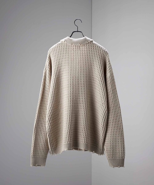 「ENDER PRODUCTS」 長袖ニット M ブルー メンズ_画像5