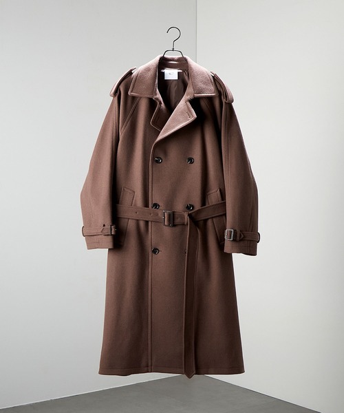 「ENDER PRODUCTS」 トレンチコート M ダークネイビー メンズ_画像2