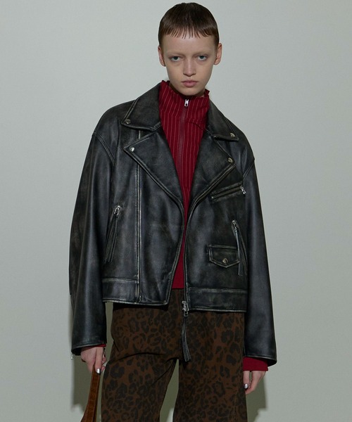 MAISON SPECIAL（メゾンスペシャル） ライダースジャケット 36