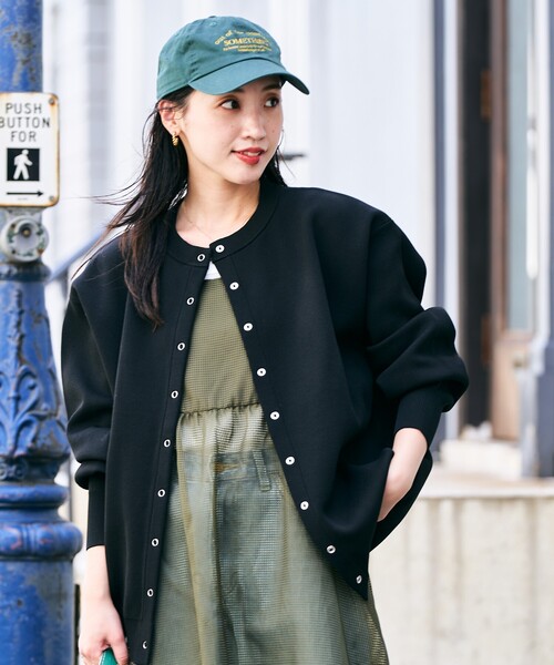 フリンジ付きブラックカーディガン URBAN RESEARCH Sonny Label（アーバンリサーチサニーレーベル）の