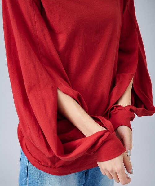 「TOGA PULLA」 長袖カットソー 36 ブラック レディース_画像3