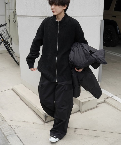 「Confirm」 ニットカーディガン L ナチュラル メンズ_画像9