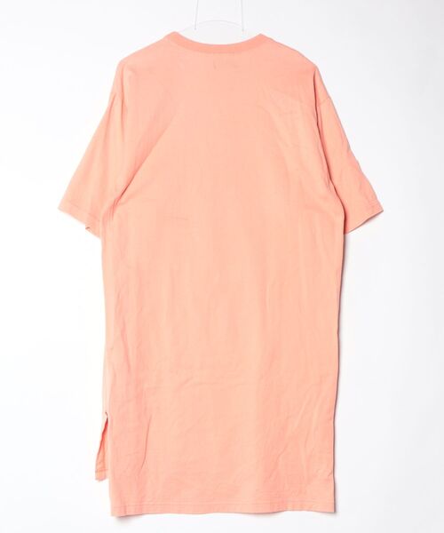STUSSY（ステューシー） Tシャツワンピース M ピンク レディース