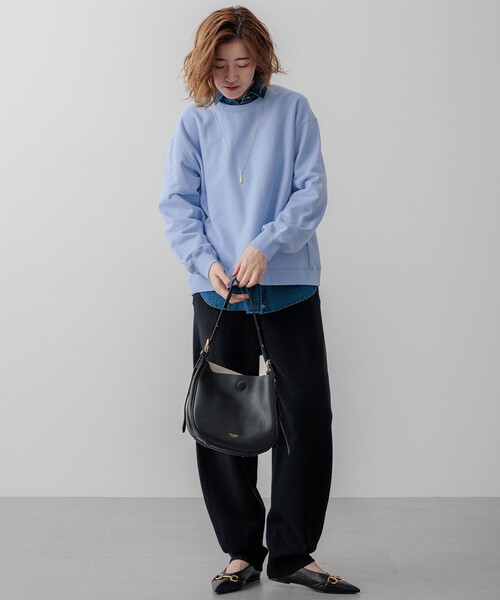 23区（ニジュウサンク） スウェットカットソー 38 パープル レディース