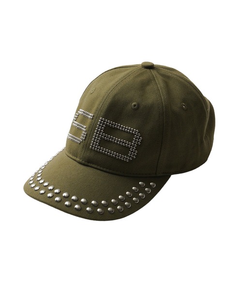 Subciety（サブサエティ） キャップ 帽子 Studs logo cap メンズ