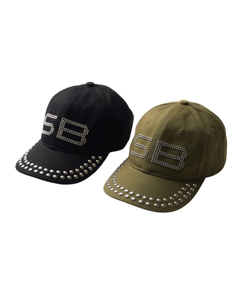 Subciety（サブサエティ） キャップ 帽子 Studs logo cap メンズ