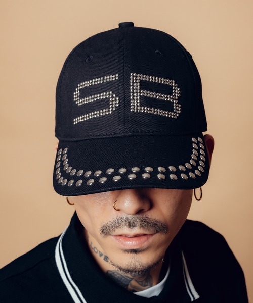 Subciety（サブサエティ） キャップ 帽子 Studs logo cap メンズ