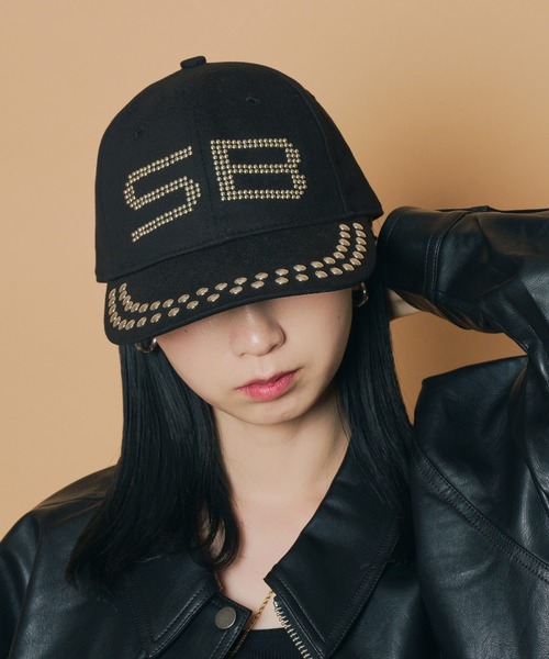 Subciety（サブサエティ） キャップ 帽子 Studs logo cap メンズ