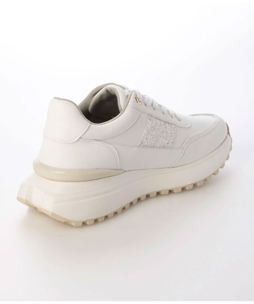 「Lucida」 ローカットスニーカー 40 グレー レディース_画像3