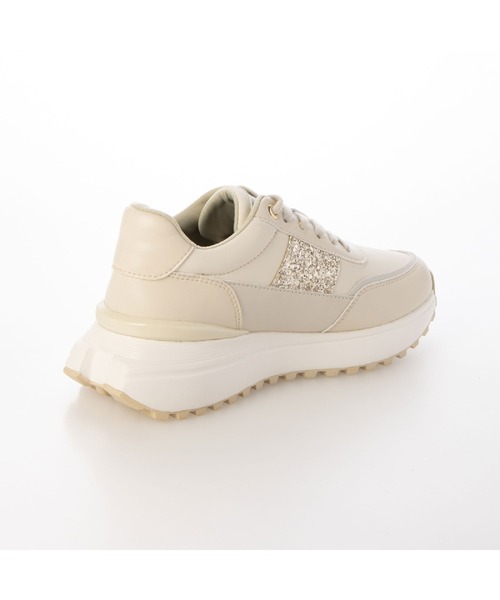 「Lucida」 ローカットスニーカー 40 グレー レディース_画像8