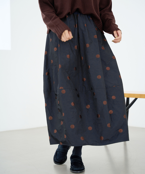IENA（イエナ） フレアスカート 38 ネイビー レディース : ZOZOTOWN