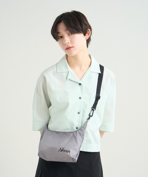 【新品同様・未使用品】 ドルチェ&ガッバーナ サコッシュ ボディバッグ NANGA（ナンガ） ショルダーバッグ Fibermax TUL COMPACT SACOCHE
