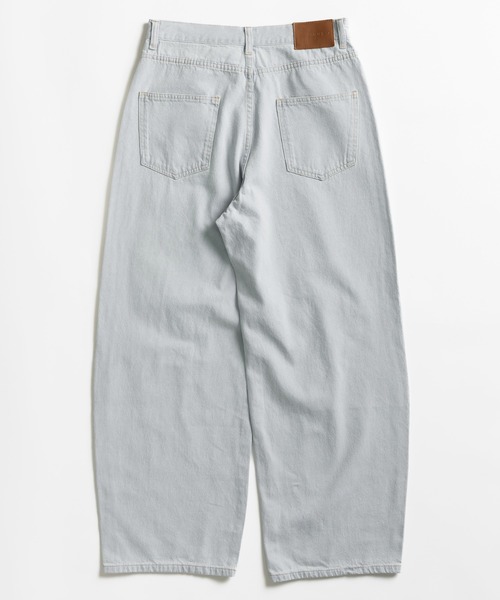 「MUHET」 デニムパンツ MEDIUM ブラウン メンズ_画像5