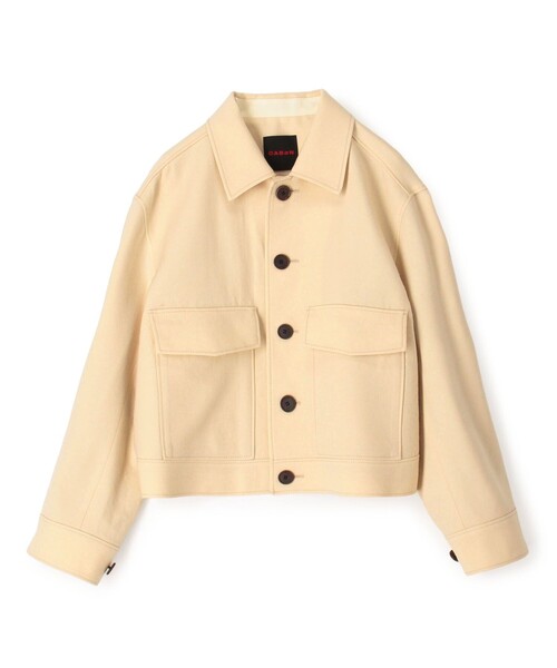 yuunin　キャバン　コート　XS ウールギャバジン スタンドカラーコート｜トゥモローランド 公式通販