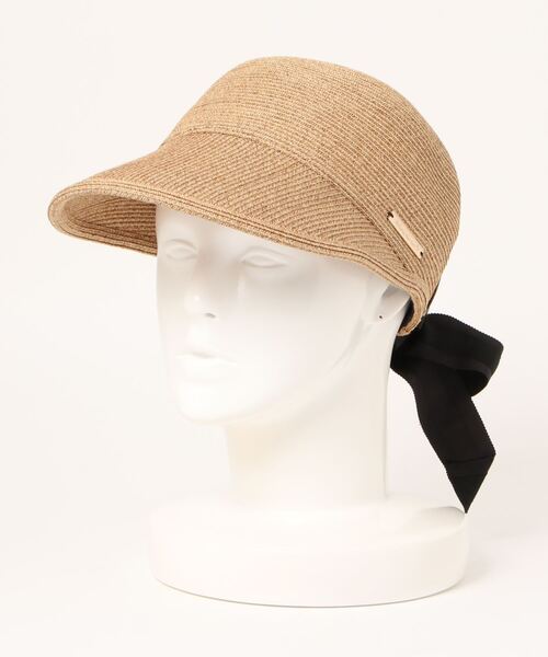 「Athena New York」 帽子 57cm ベージュ レディース_画像8