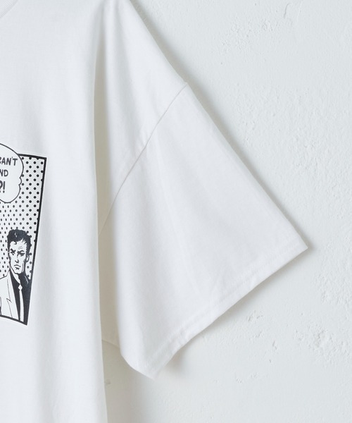 「WHIMSIC」 半袖Tシャツ「THRASHERコラボ」 FREE ホワイト メンズ_画像5