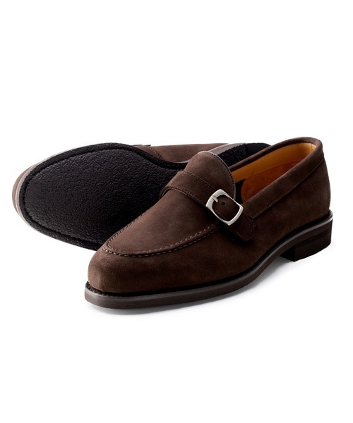 「Berwick1707」 ローファー 6.5 ブラック メンズ_画像9