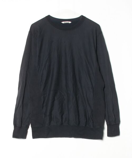 AURALEE（オーラリー） 長袖Tシャツ - ブラック メンズ : ZOZOTOWN