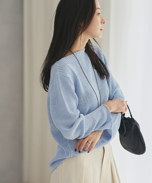 plage(プラージュ) ニット セーター Silk lili B/N ニット plage(プラージュ) ニット セーター Silk lili B/N ニット